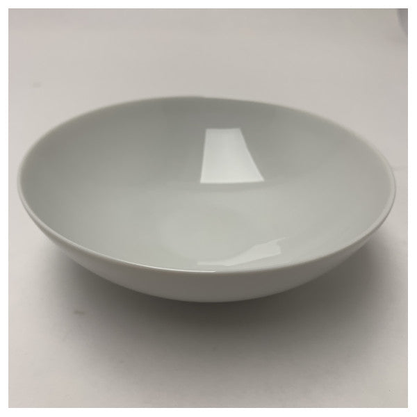 Alessi Mami Salad Bowl SG53/54 - Κομψό μπολ από λευκή πορσελάνη ιδανικό για ναυτικές κουζίνες και σερβίρισμα σαλάτας