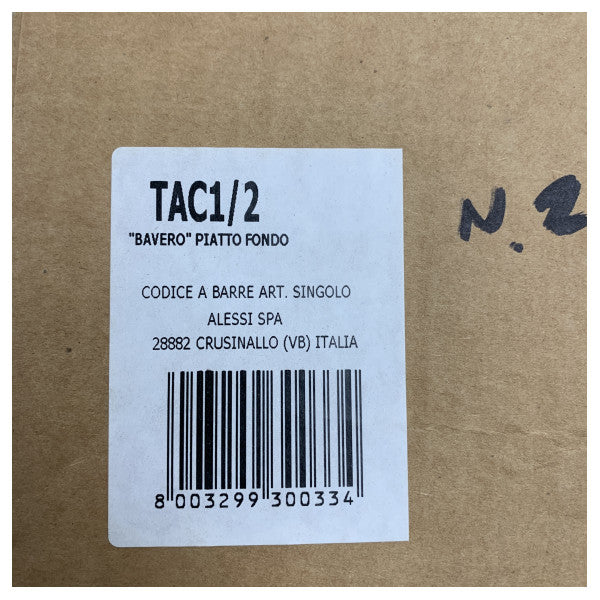 Αλέσσι Πορσελάνινο Μπολ Σούπας Βαθιά Πιάτο - Κομψά Ναυτικά Σκεύη για Γιοτ και Πλοία