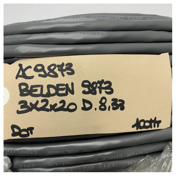 Belden 9873 Marine Cable 3x2x20 AWG – Industrial Ship & Offshore Control Cable