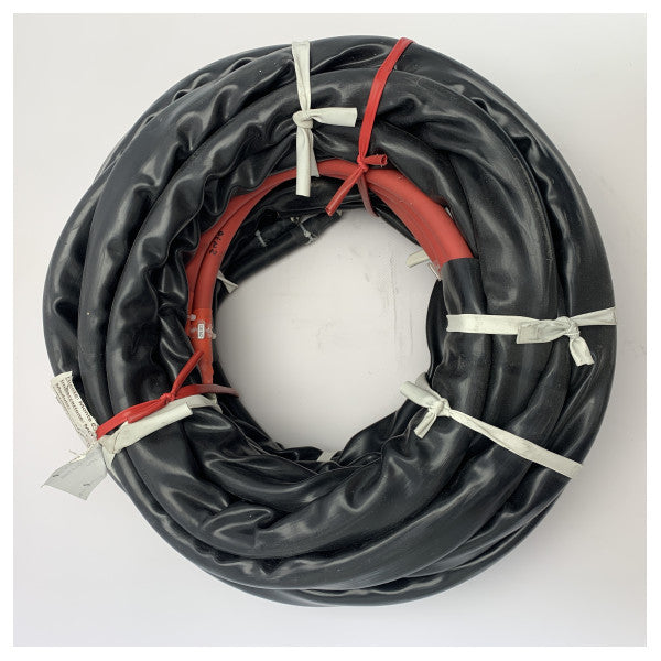 Zestaw kabli akumulatorowych 4x 70 mm2 10 metrów 2x czerwony 2x czarny