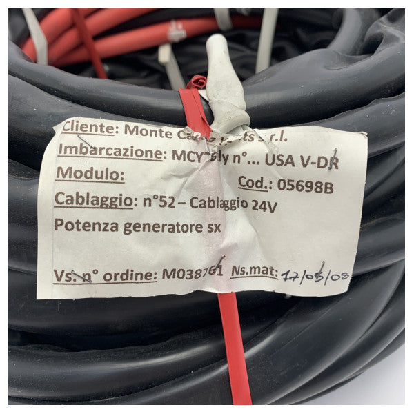 Zestaw kabli akumulatorowych 4x 70 mm2 10 metrów 2x czerwony 2x czarny