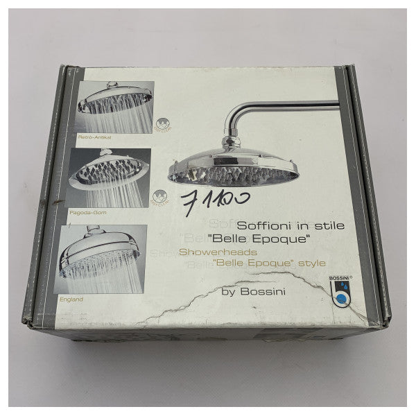 Класична хромована душова лійка Bossini D230 мм H18700