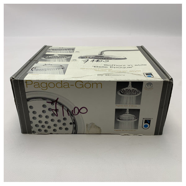 Класична хромована душова лійка Bossini D230 мм H18700