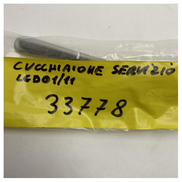 Cucchiaio da portata marino in acciaio inox 18/10 - durevole, resistente alla corrosione, facile da pulire