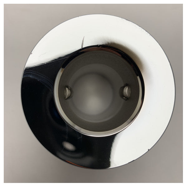 З'єднувач для зливу морської води Guidi Marine Grade 1 1/4 дюйма з хромованої латуні для кокпіта для кораблів і човнів