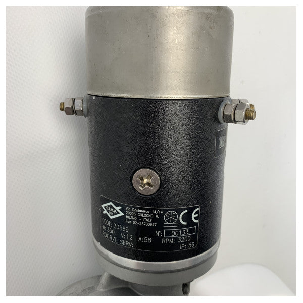 ونش مرساة لوفرانز بوستر 12 فولت معزز بقدرة 350 وات بدون قرص سلسلة