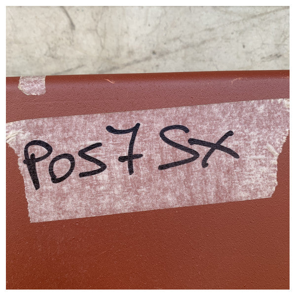 Wysokiej jakości metalowe drzwi dostępowe na zawiasach CRN z powłoką odporną na rdzę i wodoodporną uszczelką - 393483