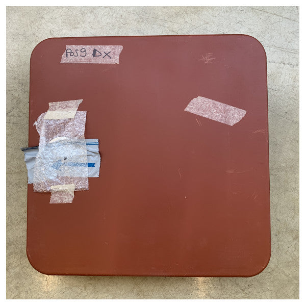 CRN Marine saranoitu ovi 450x650mm korroosionkestävä vedenpitävä metallinen laivan hyttiovi - 393488