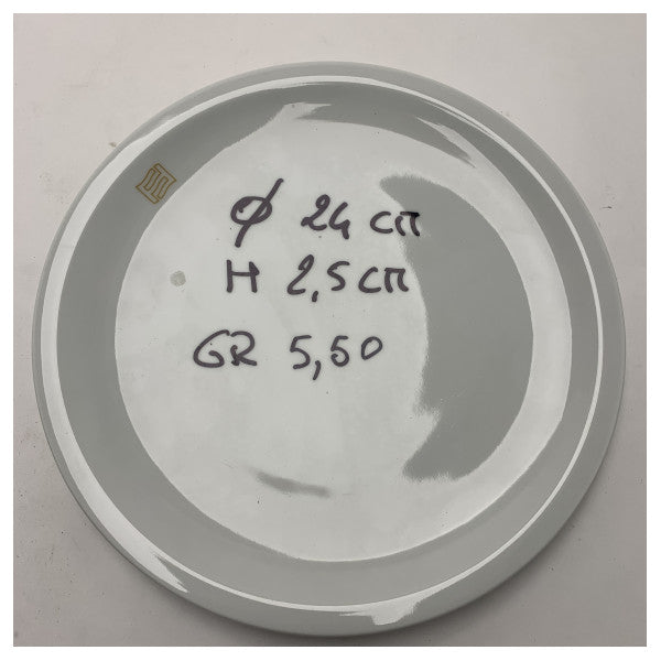 フェレッティ 耐久性に優れた24cmディナープレート - お手入れ簡単、食器洗浄機対応