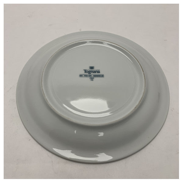 Ferretti Premium Porcelain Non-Slip Marine Fruit Plate 21cm - издръжлива, подходяща за съдомиялна машина, идеална за лодки и яхти