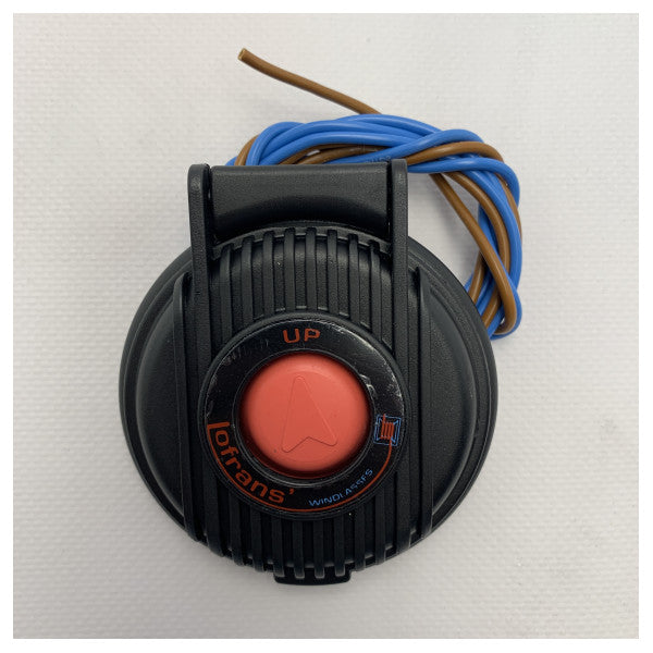 Lofrans elektrisk fodkontakt til ankerspil med magnetventil 12V - 71816