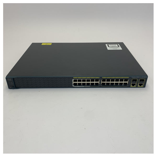 Cisco Catalyst WS-C2960-24LC-S nätverksswitch - 24-port 10/100 (8 PoE)