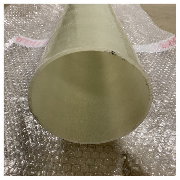 أنابيب بحرية من الألياف الزجاجية المقواة بالألياف الزجاجية مقاس 125 مم × 3 أمتار لتركيب دفة الدفع الأمامية - متينة وخفيفة الوزن ومقاومة للتآكل