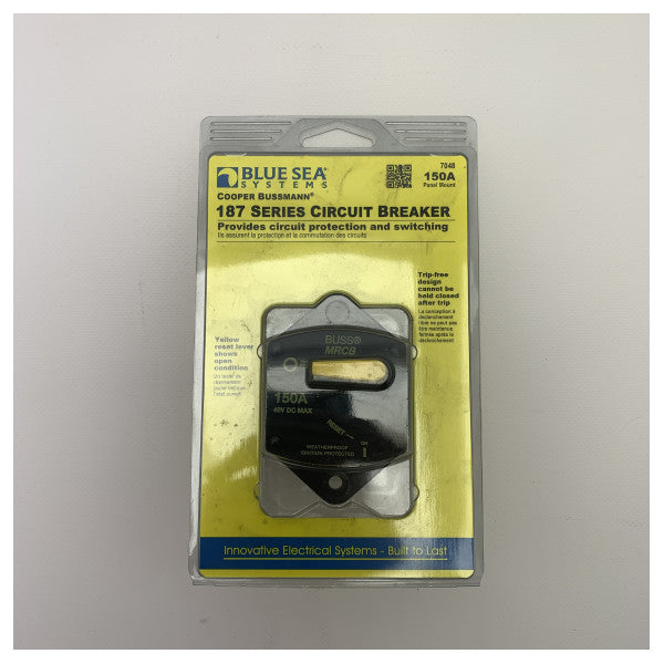 Blue Sea 150 amp 12/24V hamulec obwodu do montażu powierzchniowego - 7189-BSS