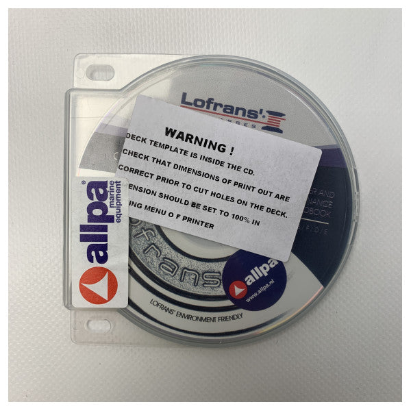 Lofrans Project 1500 | X3 | 1500W ηλεκτρικό βαρούλκο άγκυρας 12V 8 mm - 187311