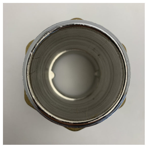 Guidi Висококачествен морски дренажен клапан 2 инча tru-hull | Устойчив на корозия дренаж за вода в кокпита за лодки