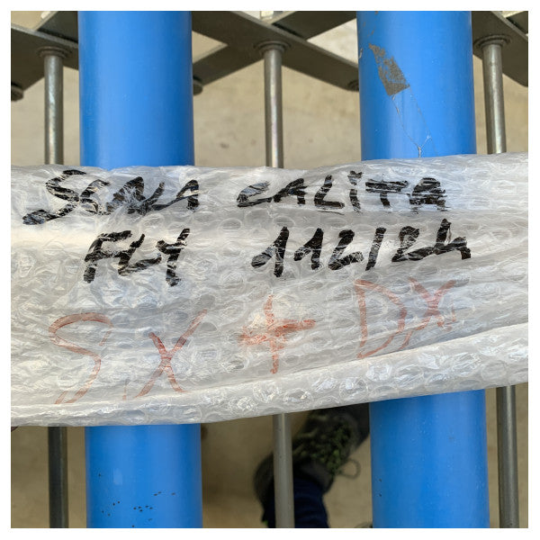 CRN rustfrit stål flybridge ræling - PL112 - 88911/DX