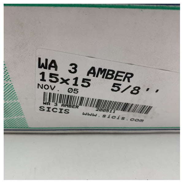 Sicis Amber Mosaic Tiles - Mosaico de vidro resistente à água de alta qualidade para decoração de interiores e marinha