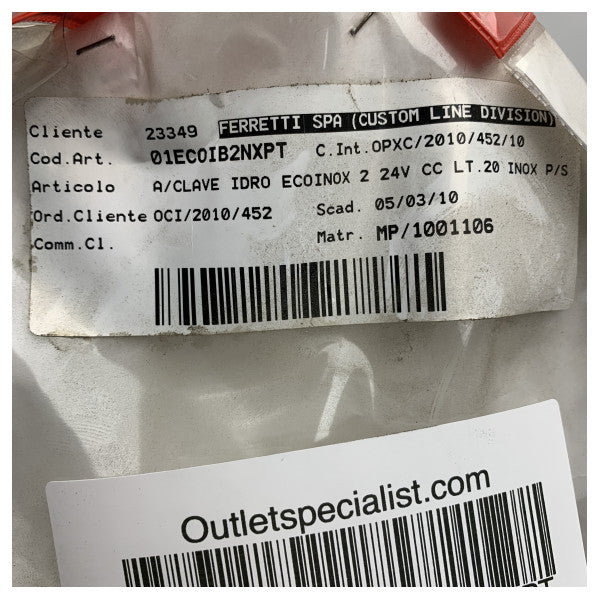 Gianneschi ECOINOX2 Hydrophore-Wasserpumpe 55L/min 24V - 01ECOIB2NXPT