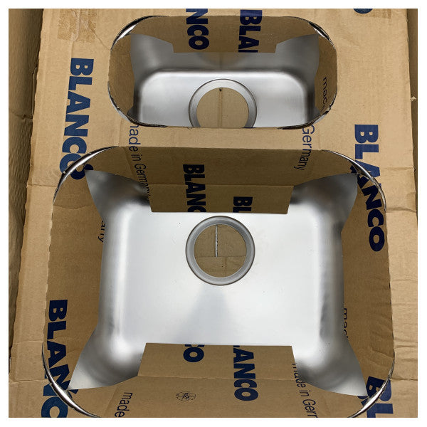 Морська мийка з нержавіючої сталі Blanco Blancoviva 6 F 18/10 - міцна, стійка до корозії кухонна раковина для човна
