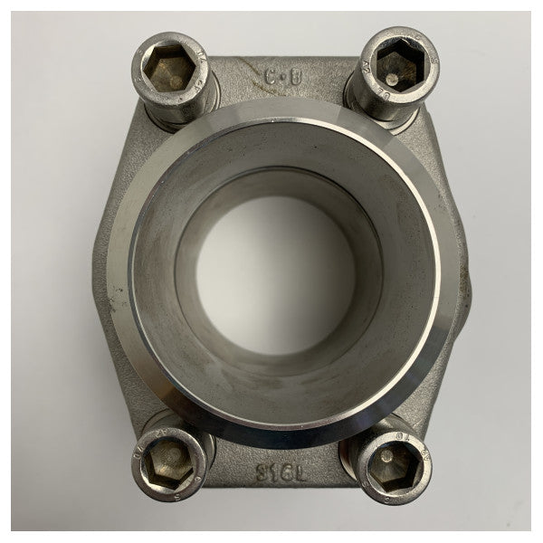 2.5 Inch S3000 Stainless Steel 316L Welded Flange for Marine and Industrial Applications