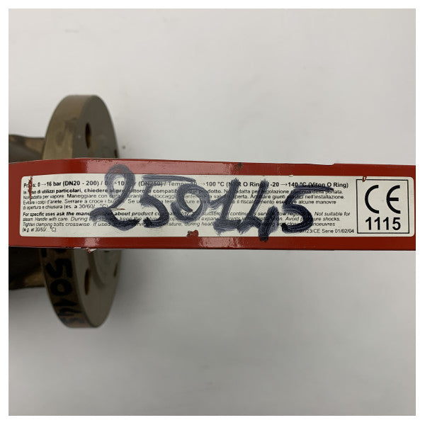 Висококачествен сферичен кран от неръждаема стомана DN50 с PTFE уплътнение за морски приложения