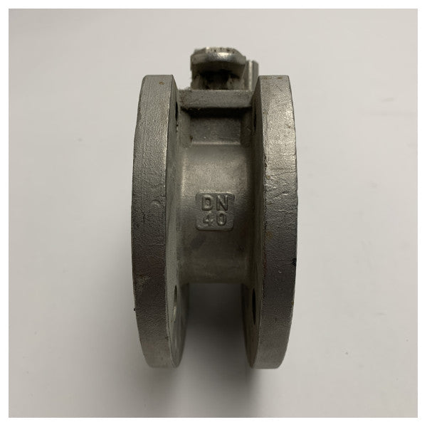 DN40/316VAR ανοξείδωτη σφαιροειδής βαλβίδα με φλάντζα υψηλής πίεσης