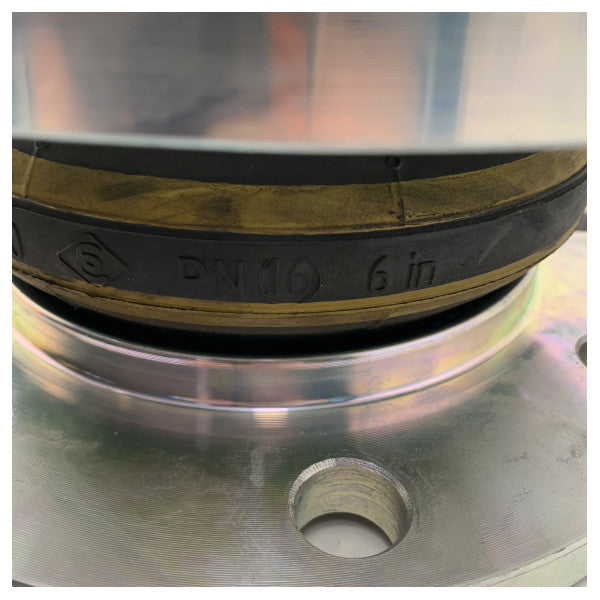 ゴム製伸縮継手 DN150 PN16 -産業および海洋の適用のための耐久の海兵隊員等級の適用範囲が広い管のコネクター