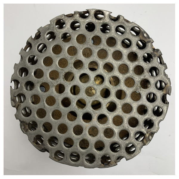 Válvula de pé de bronze e aço inoxidável DN50 de grau marinho com filtro resistente à corrosão para sistemas de bombas