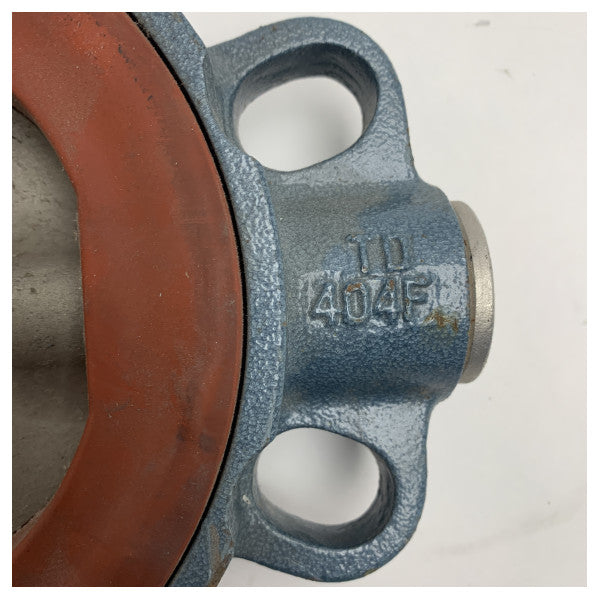 Високоякісний поворотний клапан DN100 PN10 для морського та промислового регулювання витрати води