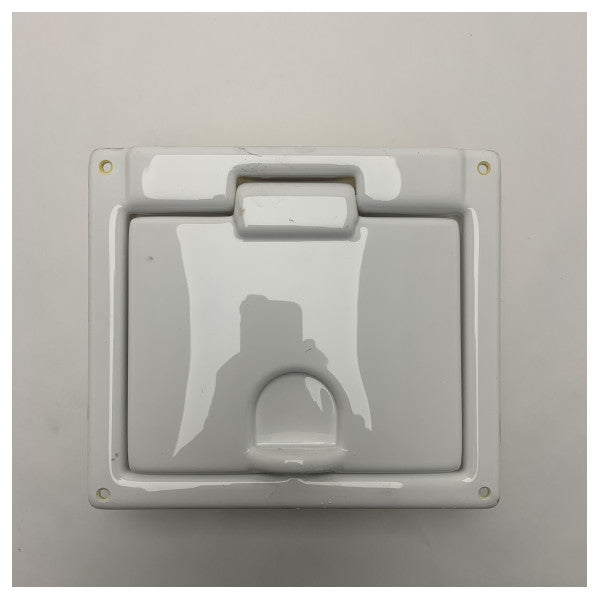 Osculati Издръжлива водоустойчива пластмасова кутия за съхранение на морски продукти с врата за лодки и яхти 220 x 195 x 70 mm - 20.023.00