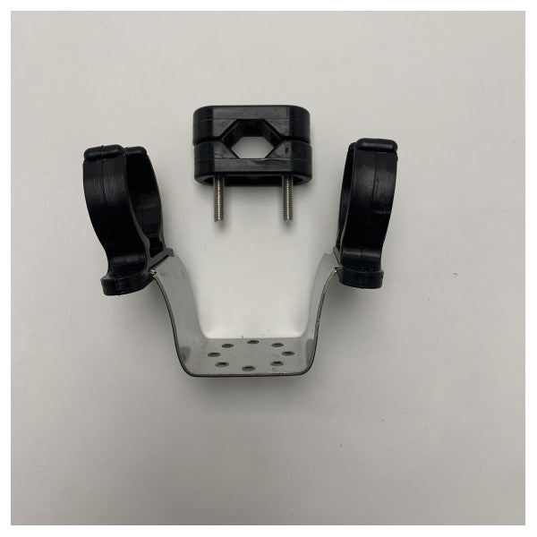 كتيفة تركيب من الفولاذ المقاوم للصدأ من الدرجة البحرية والبلاستيك المتين لعوامة LED - مقاومة للتآكل، سهلة التركيب