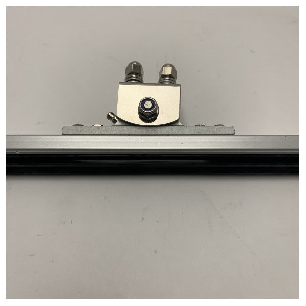 Gallinea Marine Aluminium-Scheibenwischer-Bürste 550mm - Robuster Gummi-Borsten-Reiniger für Boote und Schiffe - 0401000040-0000