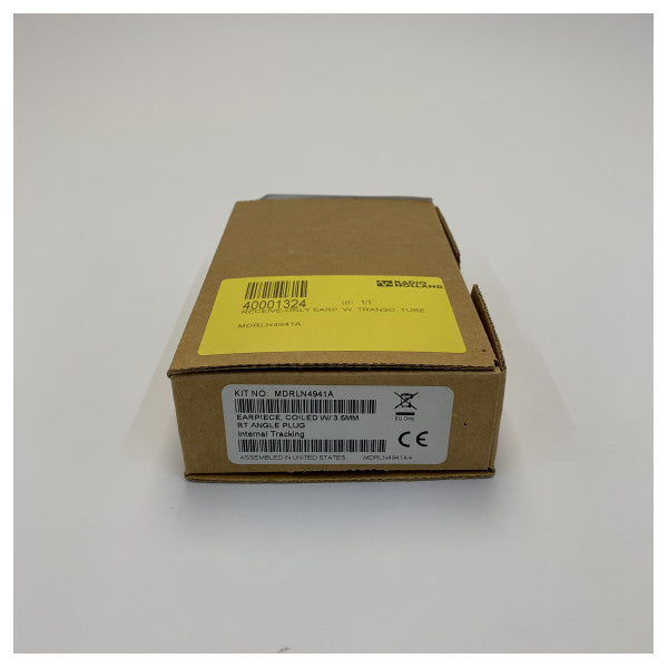 Motorola MDRLN4941A Mottak-Only Øretelefon med Gjennomsiktig Slange