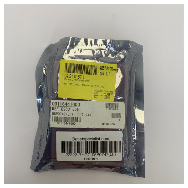 Furuno 05P0747(LF) REF OSC PCB FS-1570T ve FS-2570T MF/HF Radyo için