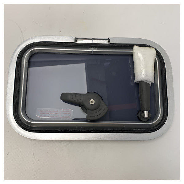 Escotilha de alumínio Goiot Opal T20 401 x 256 mm - 116.103