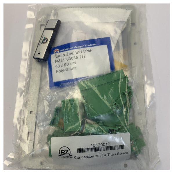 Radio Zeeland TITAN 130 Wskaźnik prędkości wiatru Wyświetlacz i jednostka sterująca - Nawigacja morska