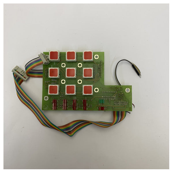 Radio Zeeland PCB Keyboard ECO RZ1719-A1 - Marine Electronics Spare Part