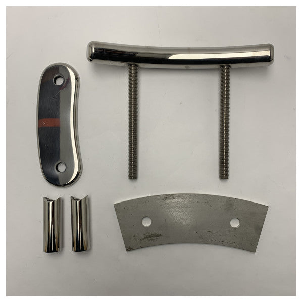 Taquet courbe en acier inoxydable - 290178