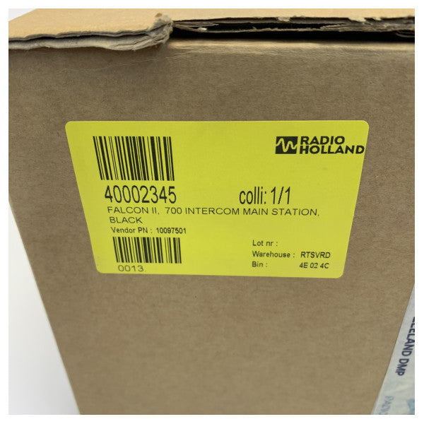 Radio Zeeland Falcon II 700 Smart Intercom Hovedstation - Marine Intercom System