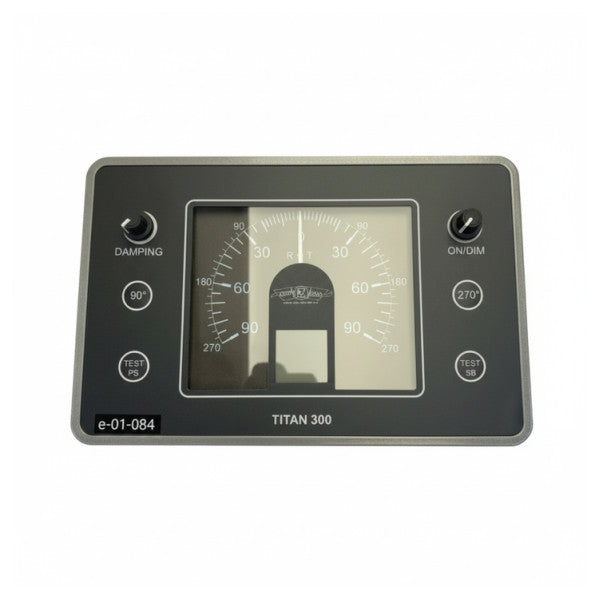 Radio Zeeland DMP TITAN 300 Rata ta' Tturnar u Kontroll 90-270 Grad - Navigazzjoni Marittima