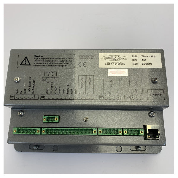 Radio Zeeland DMP TITAN 300 Rata ta' Tturnar u Kontroll 90-270 Grad - Navigazzjoni Marittima