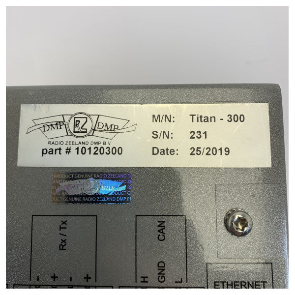 Radio Zeeland DMP TITAN 300 Rata ta' Tturnar u Kontroll 90-270 Grad - Navigazzjoni Marittima