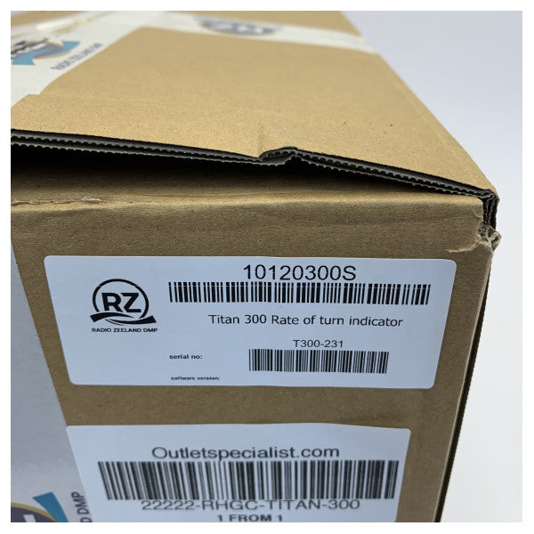 Radio Zeeland DMP TITAN 300 Rata ta' Tturnar u Kontroll 90-270 Grad - Navigazzjoni Marittima