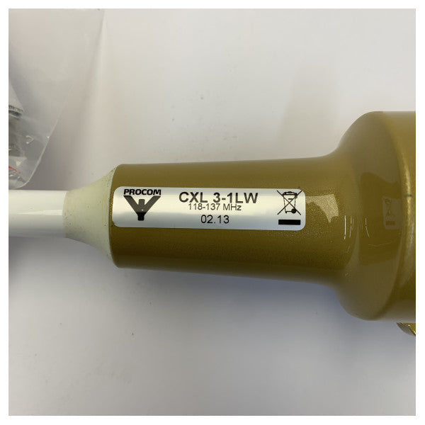 Procom Earo -136MHZ marin antenne - CXL 3-1LW VHF-antennemastbeslag