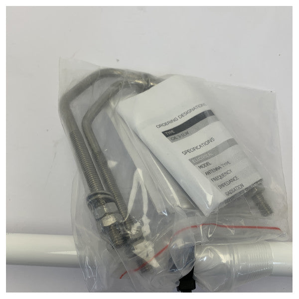 Procom Earo -136MHZ marin antenne - CXL 3-1LW VHF-antennemastbeslag