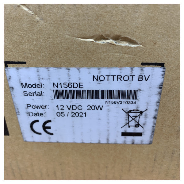 Monitor Marinho Nottrot N-Line N156DE P de 15,6 Polegadas Full HD 1920 x 1080 Montagem Vesa