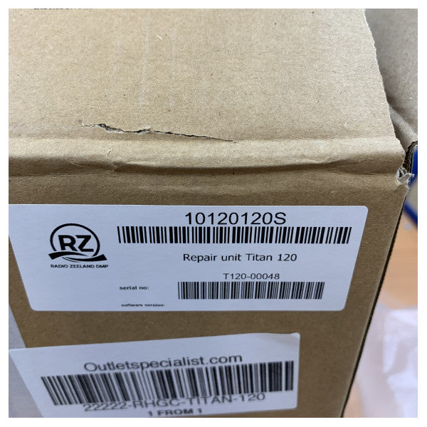 ラジオゼーランド DMP TITAN 120 エコーサウンダー表示および制御ユニット - マリンエレクトロニクス