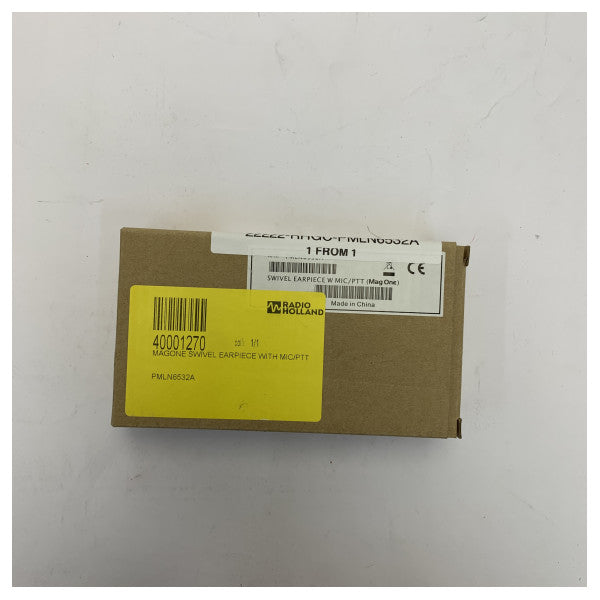 Oreillette pivotante Motorola Mag One PMLN6532A avec microphone en ligne et PTT