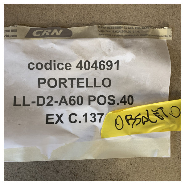 الباب المفصلي المصنف للحريق البحري A0/A60 - باب السلامة البحرية المتين للسفن والبحرية